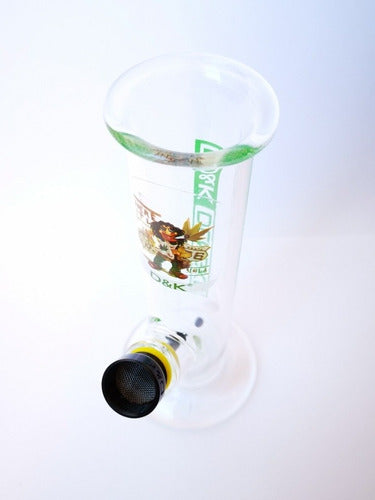 Dyk Bong Water Pipe 15 cm with Sturdy Reinforced Base Pipes 3