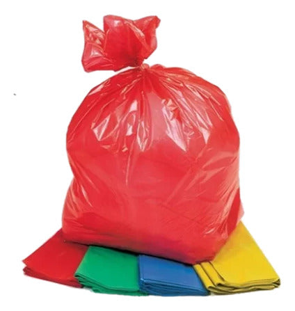 Indo-Plastic Red Pathological Waste Bags 45x60cm 30mic X100 Units 2