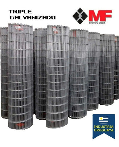 Malla Electrosoldada Galvanizada - 1,80x25 Mts  Inoxidable 1