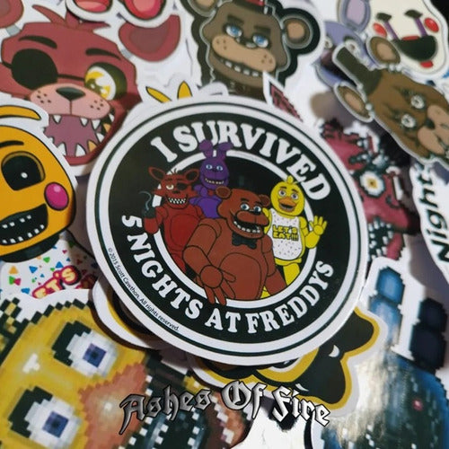 Stickers Autoadhesivos Five Nights At Freddy's Pack De 12 Ud 1