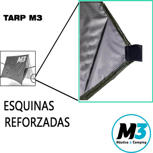 M3® Tarp Overhang for Hammock Tent 3x3 - Official Store 10