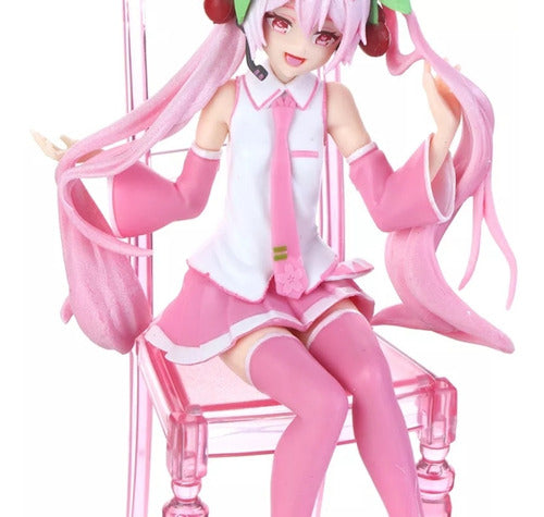 Koki Anime Store Miku Hatsune - Vocaloid Pop Star Sitting Figure 15cm 3