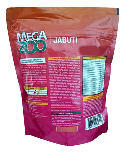 Ração Extrusada Megazoo Jabutis 280g ( Com 4) 1