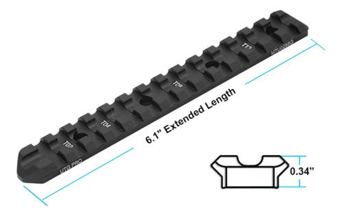 Utg Leapers Tactical Mount Remington 870 Picatinny 2