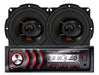 Stereo Crown Mustang + JBL Flex 5" 50W RMS Speakers 0