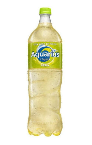 Pack X 36 Unid. Agua  Pera 1,5 Lt Aquarius Aguas Sab Pro 0