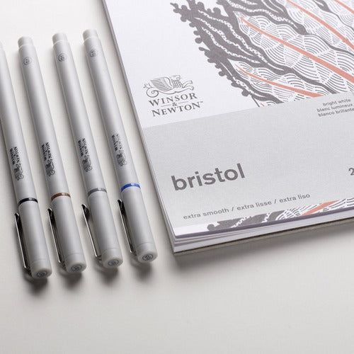 Papel Para Desenho Bristol 250g 20 Folhas A4 Winsor & Newton 1