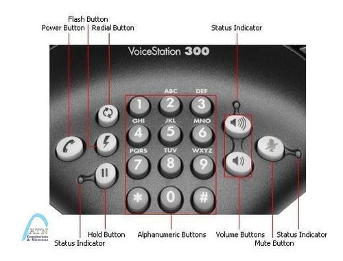 Telefono Polycom Voicestation 300 Conferencias Oferta!!! 5