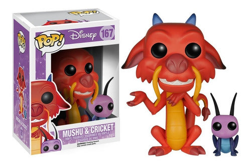 Funko Pop Disney Mulan Mushu And Cricket 0