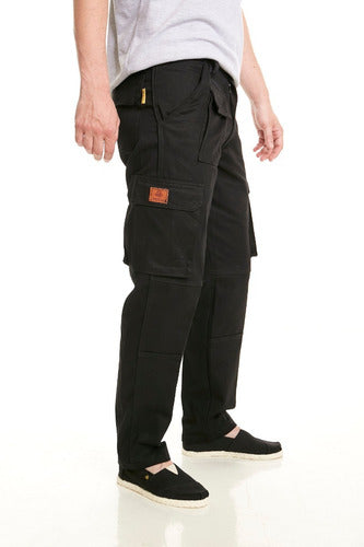 Gaucho Pantalon De Trabajo Gaucho Cargo Reforzado Talle Especial 0