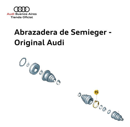 Abrazadera De Semieje Audi Q5 2009 Al 2014 3