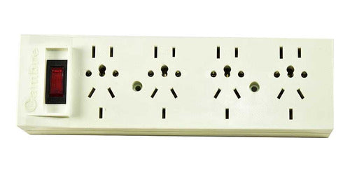 Cambre Extension Cord 4 Outlets Without Cable 1500 / 1200 0