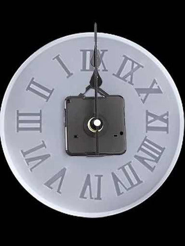 NG Silicone Mold Clock Roman Numerals Resin Crafts 2