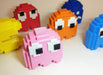 Set Pacman + Fantasmitas - Pixel Art -impresion 3d 1