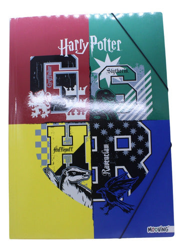 Carpeta N5 3 Solescolar Mooving Harry Potter Hogwarts Shield 0