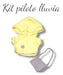 Patito Lalafanfan Clothing Combo x2 Costumes x1 Kit + Glasses 5