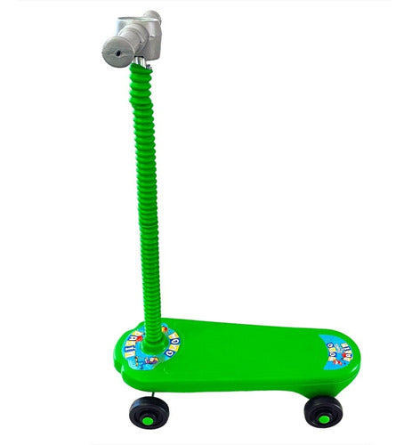 Kids Plastic 4-Wheel Skateboard with Steel Axles 1