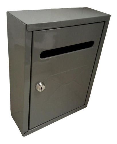 Ferrejido Exterior Metal Mailbox 26x20x7 Cm 2