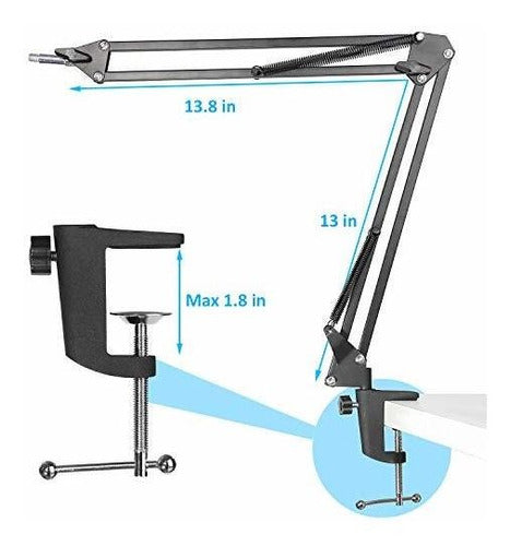 Soporte Para Micrófono Youshares Quadcast - Brazo Articulado 1
