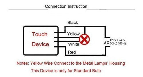 Dimmer  Tactil. 220v . Ideal Para Lamparas Artesanales 4