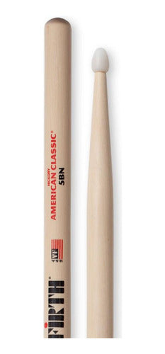 Vic Firth 5BN Nylon Tip American Classic Drumsticks 0