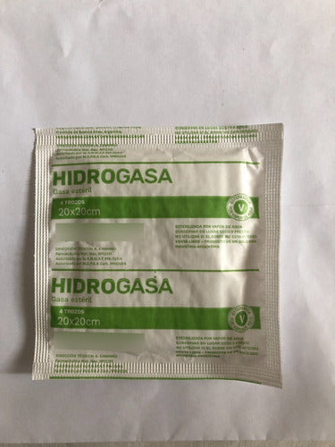 Hidrogasa Gasa Hidrofila Esterilizada 20 Sobres De 4 Trozos De 20x20 1