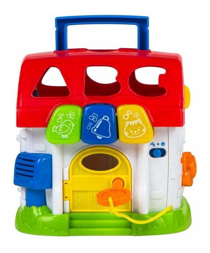 Winfun Casa De Actividades Para Embocar Encastrar Piezas Juego Bebe 2