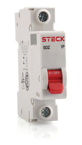 Steck Thermal Switch Unipolar 1x16 3kA Curve C 16amp 0