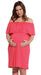 Wassarette Maternity Nightgown Viscose Ruffles 41979 2