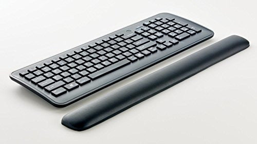 3M 98 Foot Wrist Rest Black Faux Leather 18 Inches Long 4