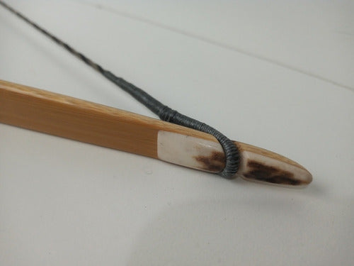 Traditional Deflex-Reflex Ambidextrous Longbow for Kids 48 inches 5