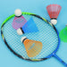 12 Peças De Badminton De Nylon, Bola De Badminton Colorida, 4