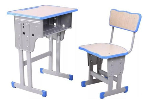 Purare Home Adjustable Children's Desk with Chair 0