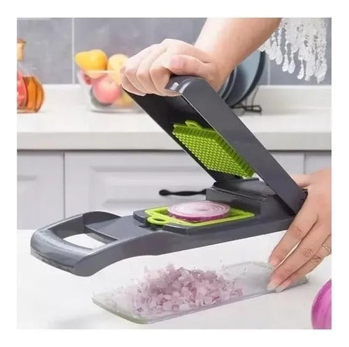 Nicer Dicer Rallador Picador Cortador De Alimentos Verduras Frutas 1