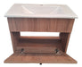 60 Cm Finnish Oak Vanity with Sink Included 1