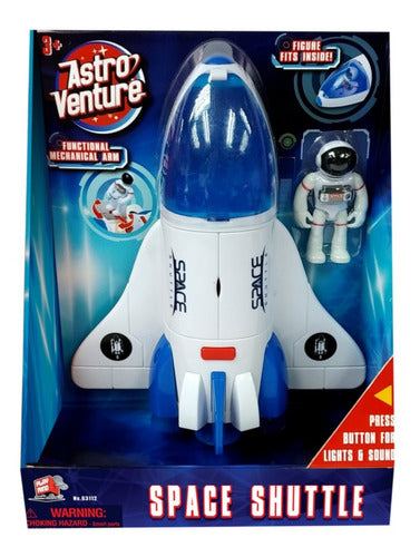 Astro Venture Space Shuttle with Astronaut 0