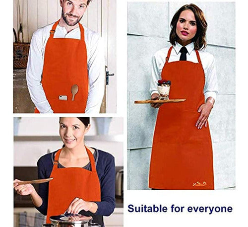 Viedouce Waterproof Aprons for Women with Pockets 5