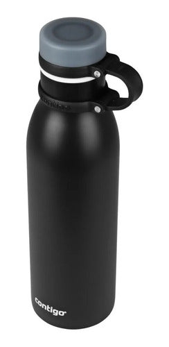 Contigo Matterhorn 591ml Stainless Steel Black Thermo Bottle 3