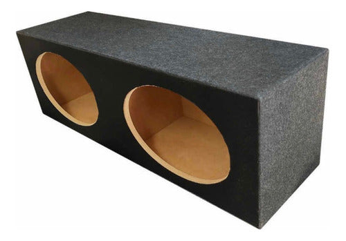 JW Double 6x9 Inch Acoustic Box Upholstered Litrada Mundojw 0