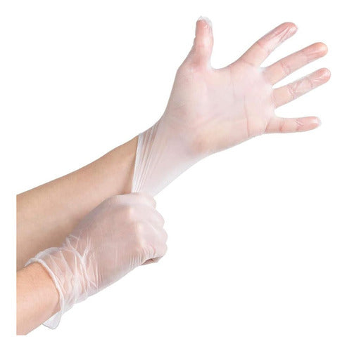 Guantes De Examen De Vinilo Médico Med Pride (mediano, 100 C 2