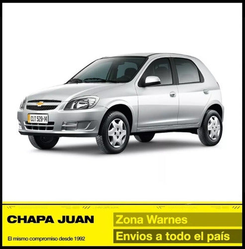 Travesaño Radiador Chevrolet Celta 2011 2012 2013 2014 2015 2