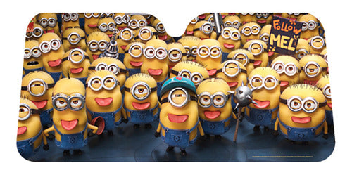 Minions Metalized Sunshade Windshield Large Minions 0