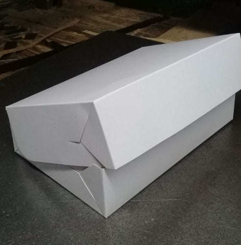 G&G Packaging White Cardboard Box for Alfajores 22x15x6.5 cm 1