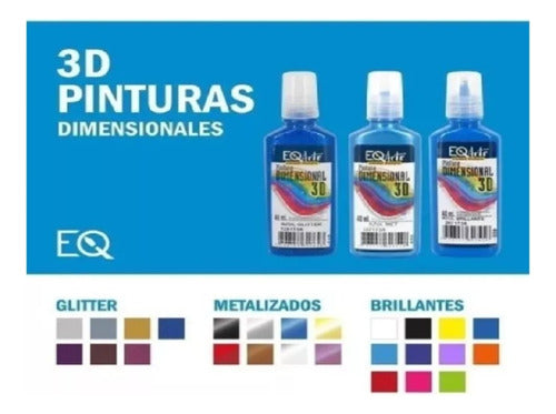 Eq Craft 3D Dimensional Paint 40ml 0