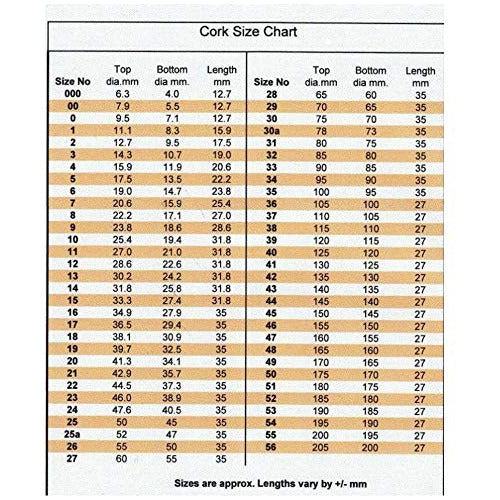 Karter Scientific Mini Corks Size 1 Diameter 11mm /8mm X Height 15mm 1 Pack of 25 1