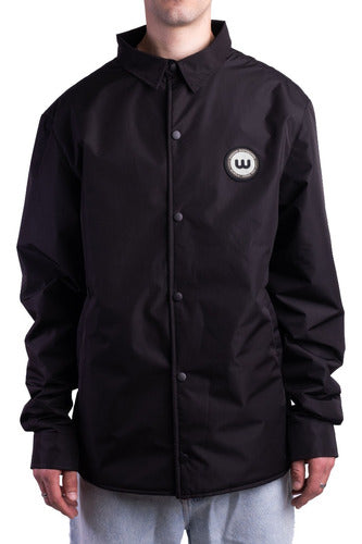 Woodoo Campera Coach Jacket Marplatizada - Negro 0