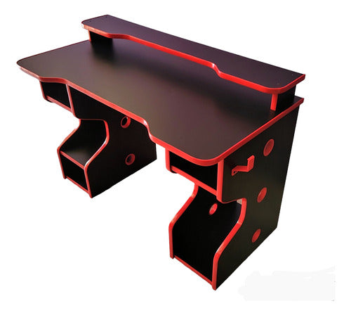 Melamuebles1 Gamer Desk Xtreme Style – PC Computing Table 0