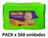 Cherito Toallas Humedas X 560 Unidades 0