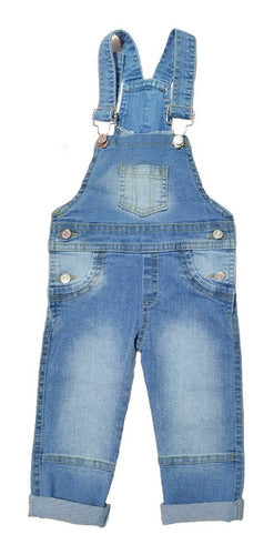 Jean Overall for 1-3 Years Old Boy/Girl Elastic Jumpsuit 0