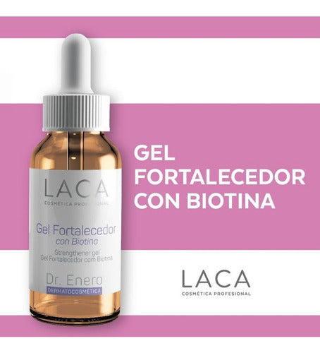 Laca Fortalecedor De Uñas Gel Con Biotina Laca Cejas Y Pestañas 1